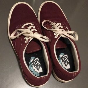 Maroon Vans